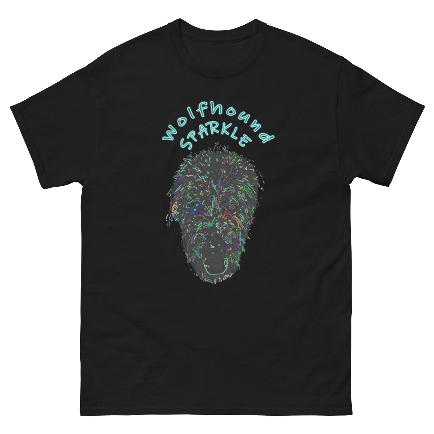 Men's classic "Wolfhound Sparkle" tee